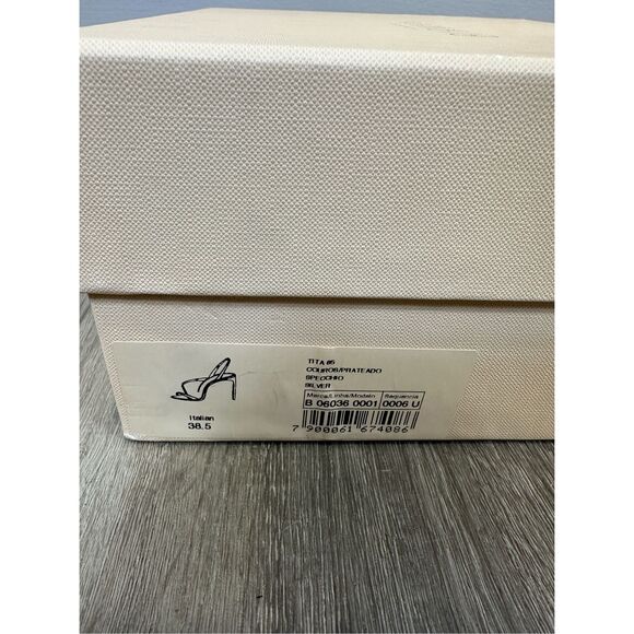 Alexandre Birman Tita 85 Silver Size EU38.5/US8.5 $695 - Picture 15 of 15